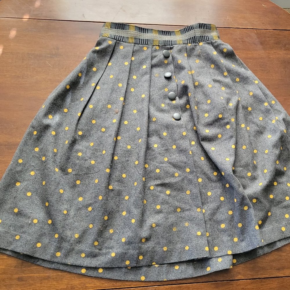 Anthropology pleated skirt size 0.